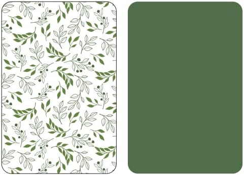 Lilian&Gema Muslin Crib Sheets, 2 Pack Cotton Crib Sheets Fitted for Standard Crib Mattress 52"x28", Soft and Breathable Crib Sheets for Baby Girls and Boys